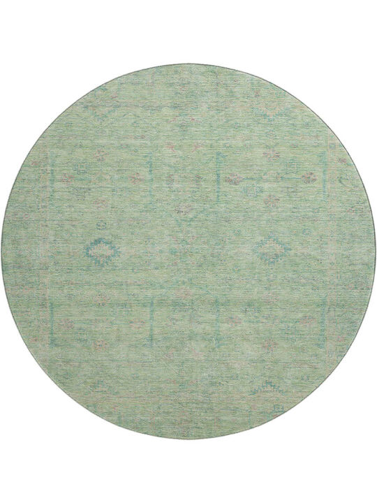 Ravenna RN5 Seafoam 8' Round Rug