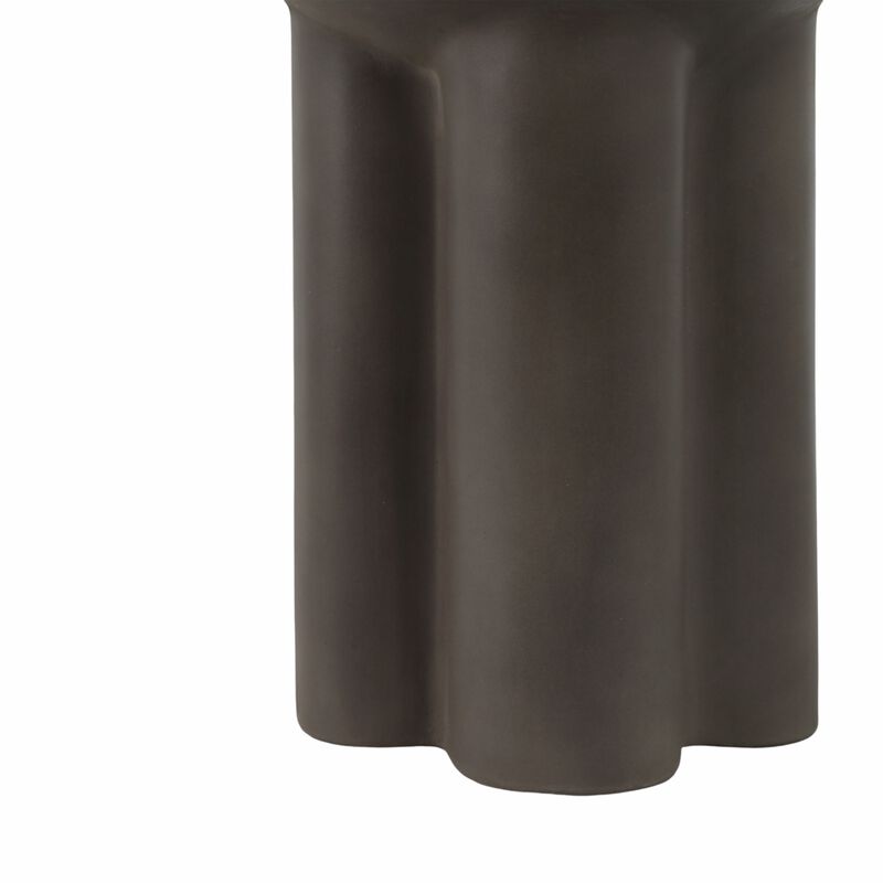 Huttonmoor Dark Grey Concrete Contemporary End Table image number 4