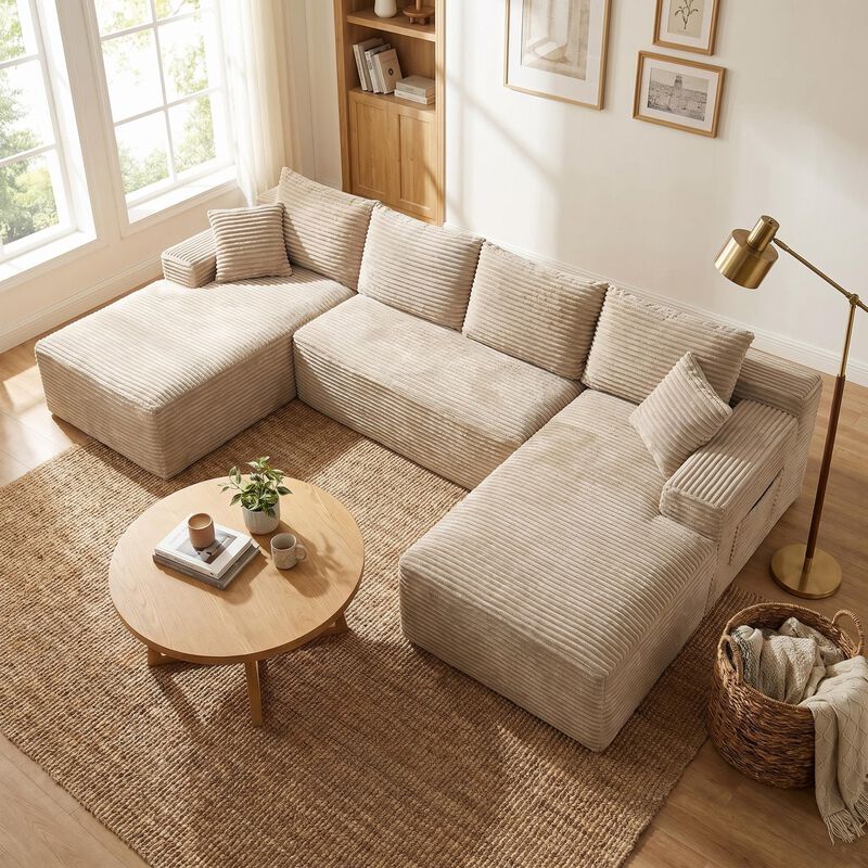 Mosna U-Shaped Sectional Sofa image number 4
