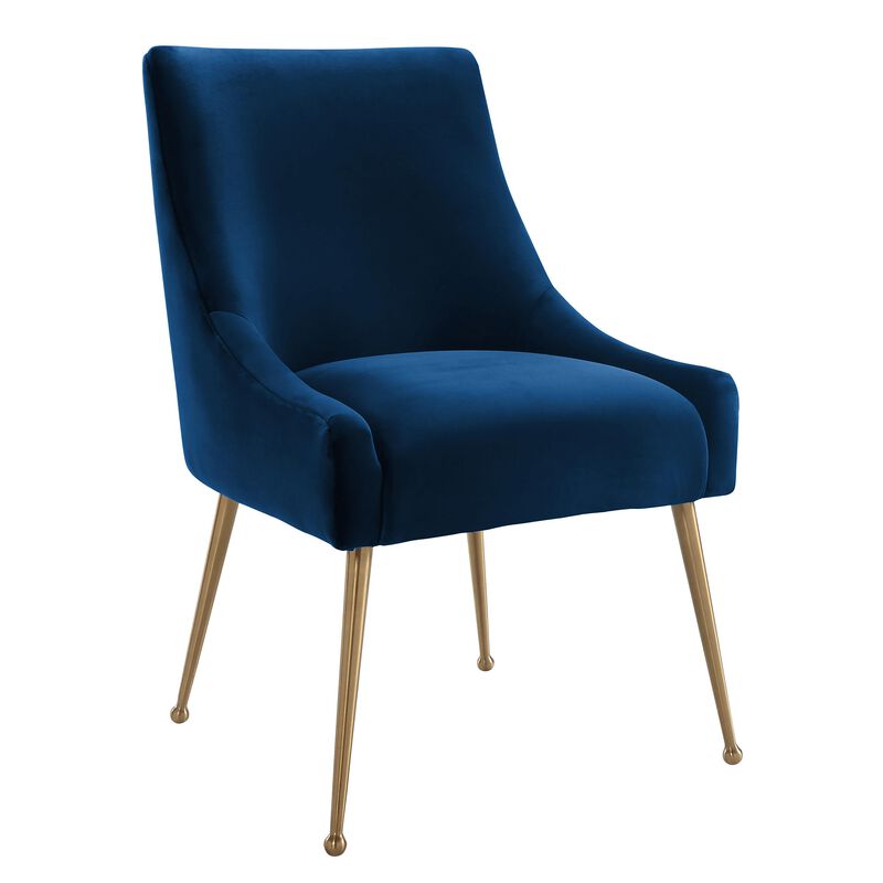 Beatrix Velvet Side Chair image number 2