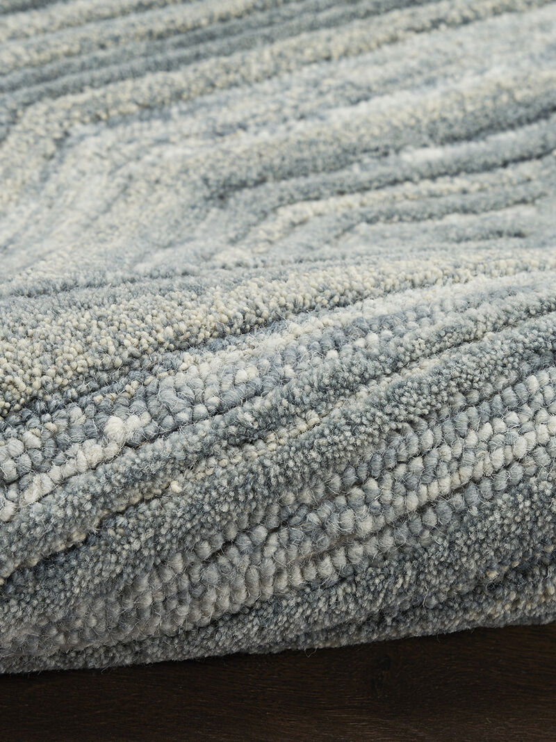 Graceful GRU03 Blue 2'3" x 7'6" Rug image number 4