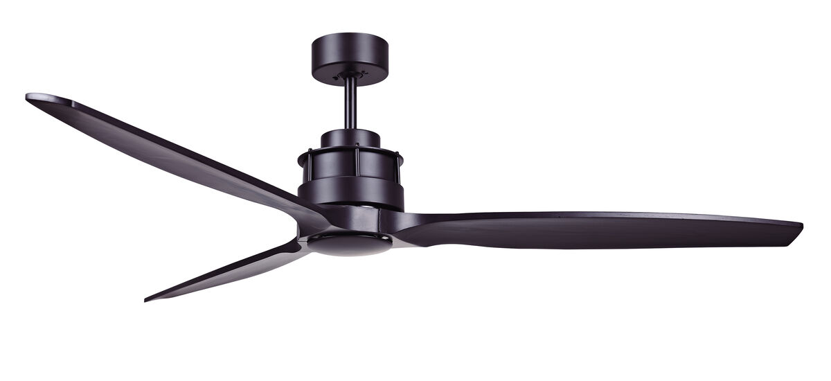 Lucci Air Akmani 60" Ceiling Fan with Remote Control, Energy Efficient DC Ceiling Fan, Quiet High Airflow Blades