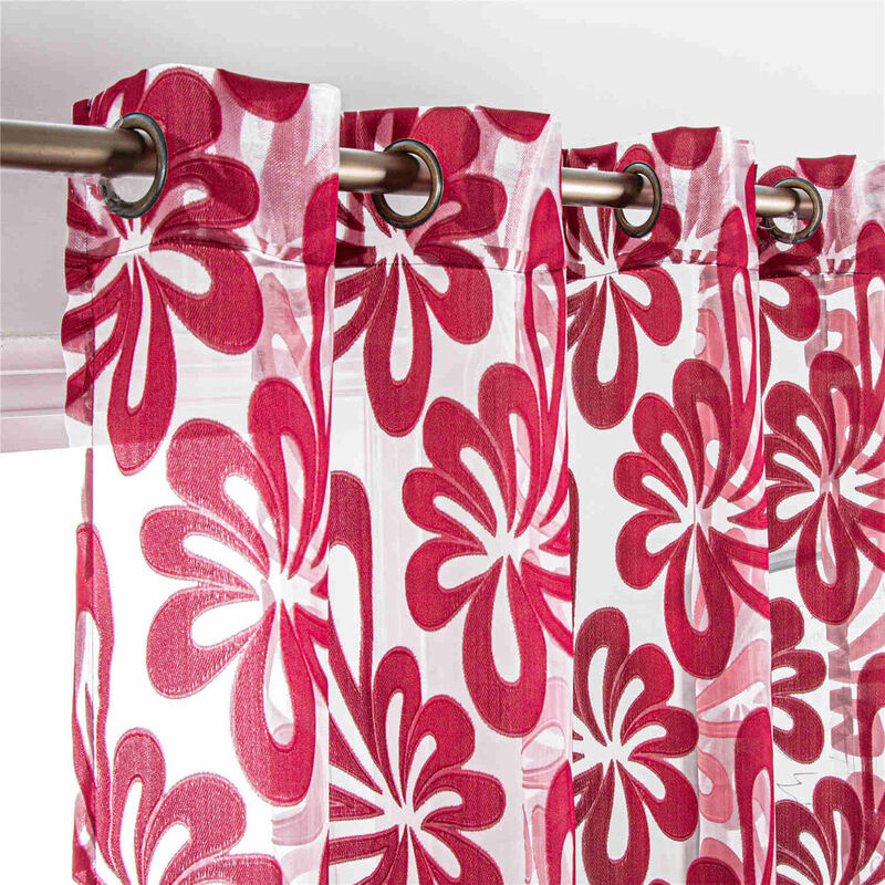 Dolce Mela Sheer Curtains Panel