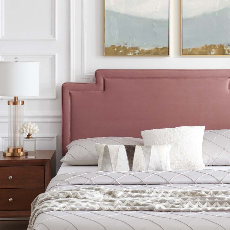 Modway - Liva Performance Velvet King Bed image number 1