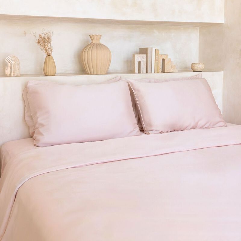 Organic Bamboo Sateen Duvet Cover Set image number 0