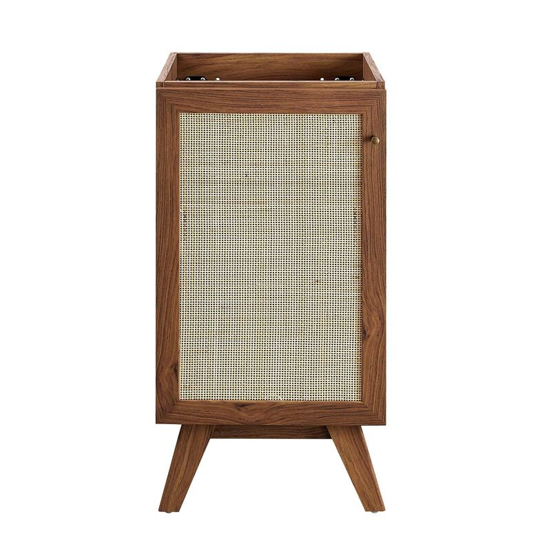 Modway Soma Bathroom Vanity, 18 Inch Single, Oak White image number 4