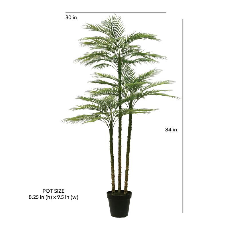 7' Artificial Palm Tree image number 5
