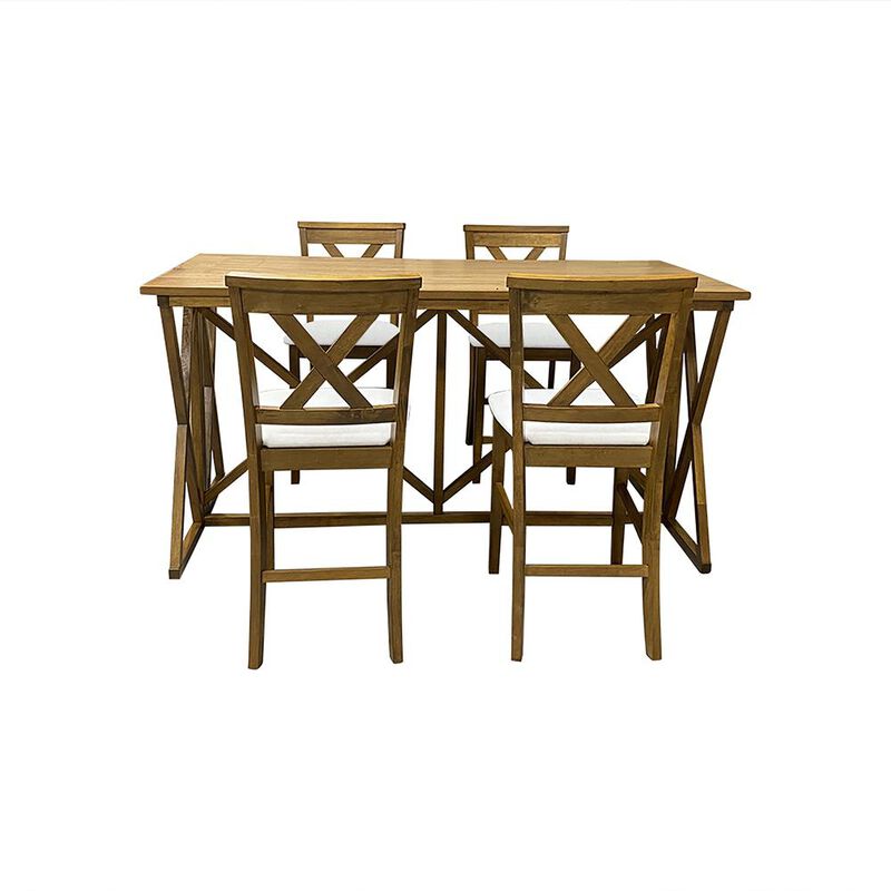 Carolina Living Taylor Flip Top Bar Table - Golden Oak