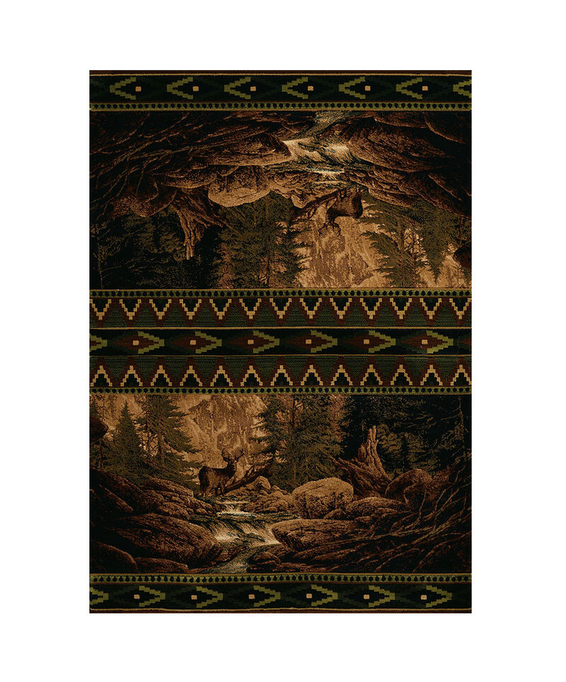United Weavers Buck Falls Lodge Style Carpet Runner 31 X 88 Inches image number 0