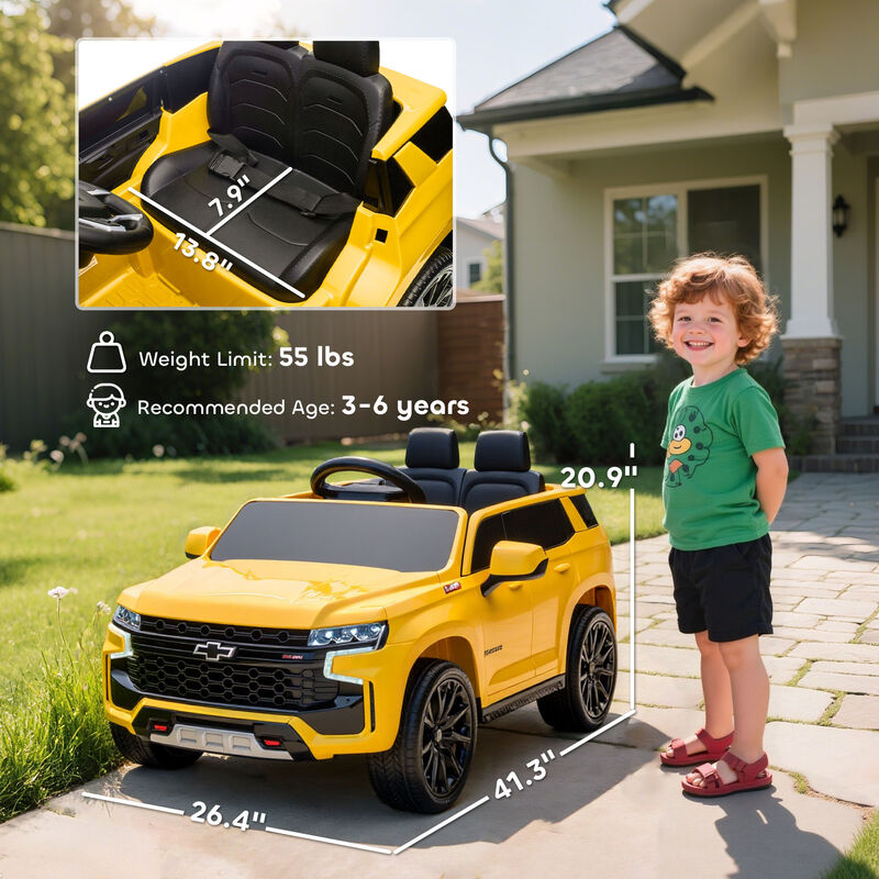 BreeBe Electric Ride on Car 12V Kids Ride-on Toy image number 2