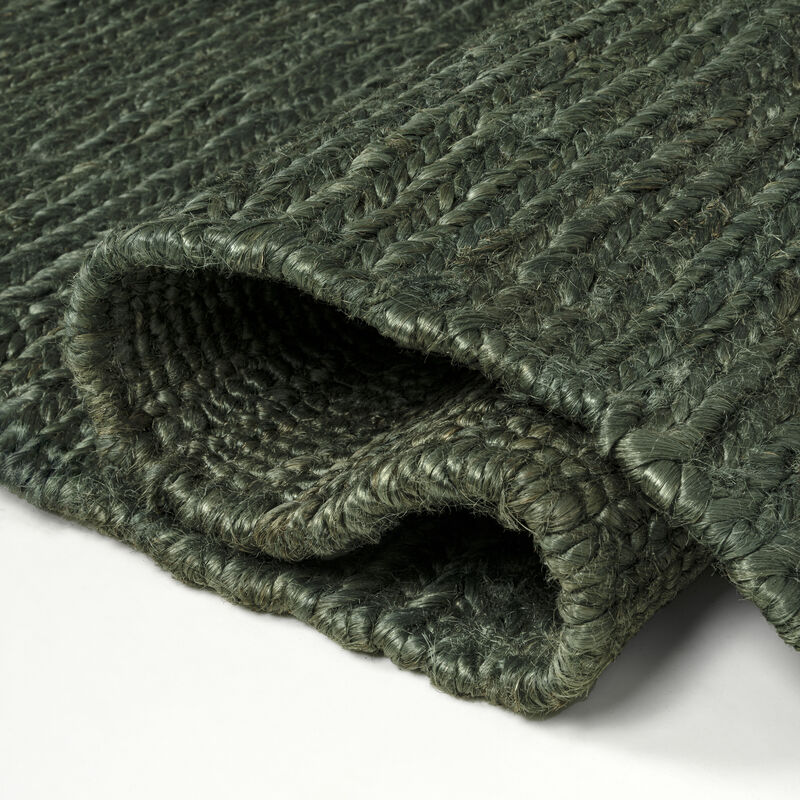 Miles Modern Minimalist Radius Corner Solid Area Rug