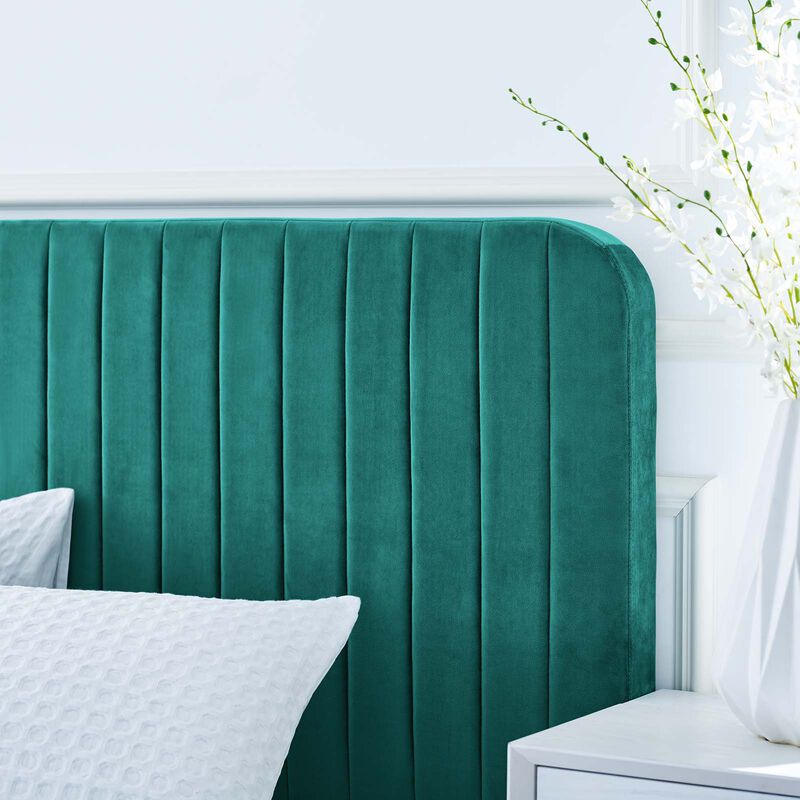 Modway - Celine Channel Tufted Performance Velvet Full Platform Bed image number 7