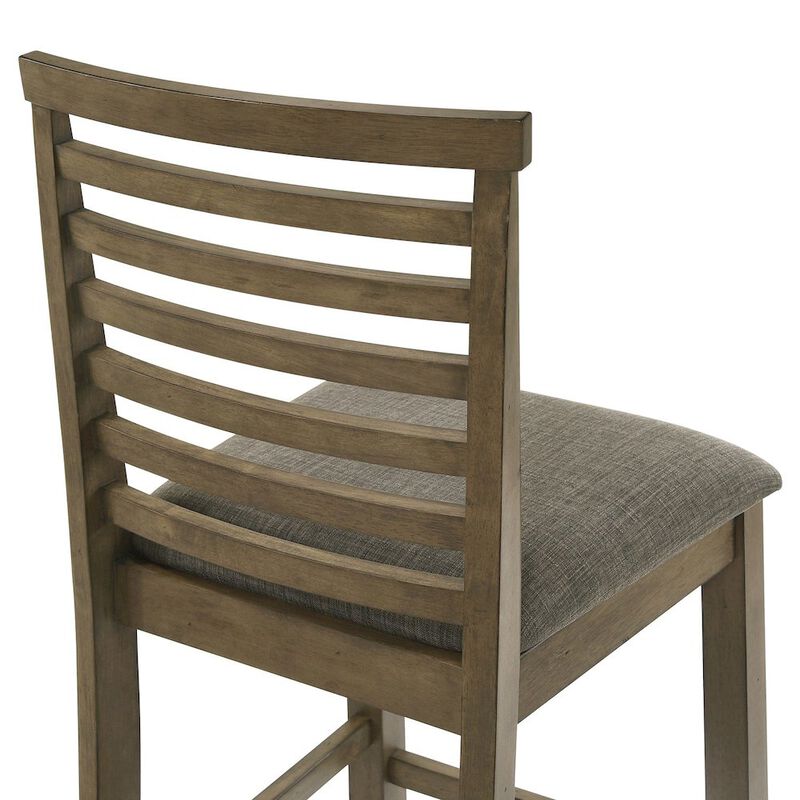 Liberty Furniture Upholstered Ladder Back Dining Chair - Counter Height - Set of 2 - Sandstone image number 5