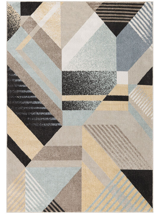 Washable Decor WSD10 Multicolor 7'10" x 10' Rug