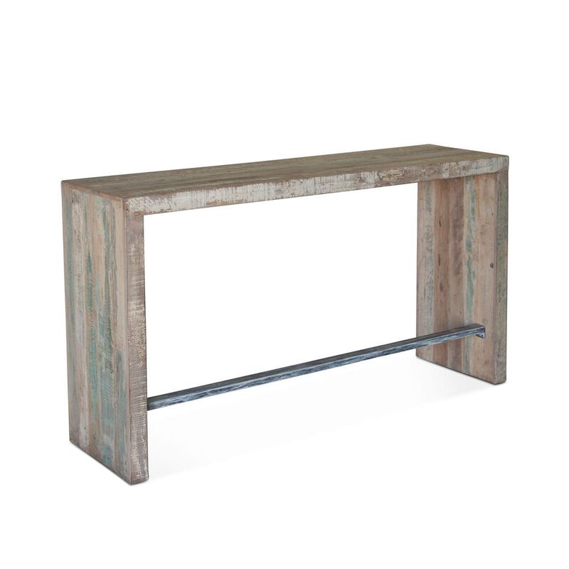 World Interiors Cordoba 66" Gathering Table with 3 Stools image number 4