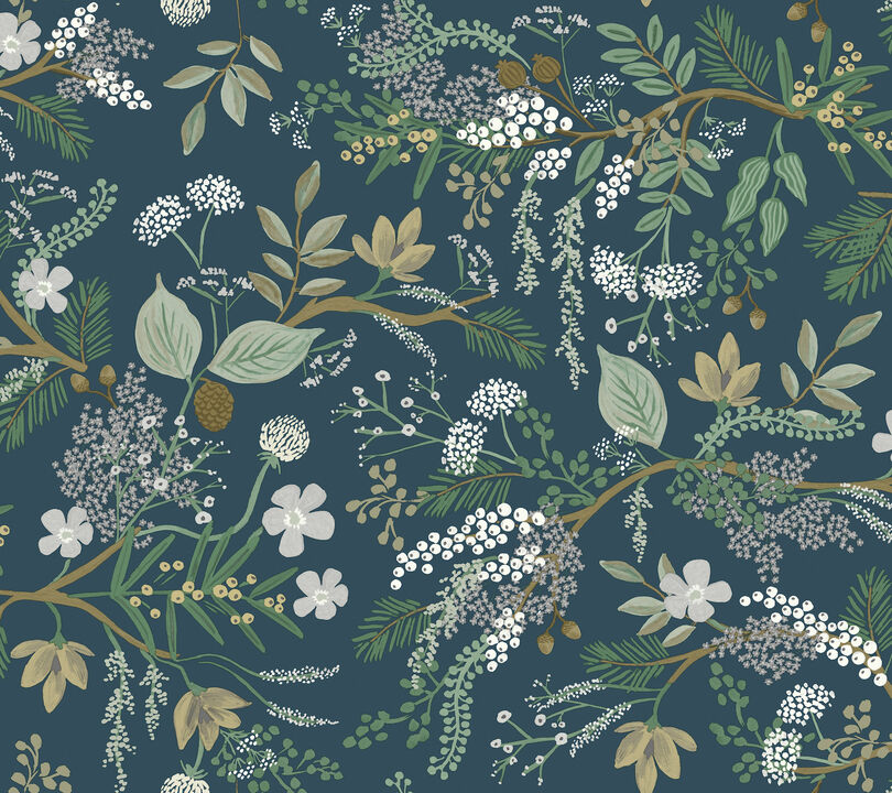 Juniper Forest Green Peel & Stick Wallpaper