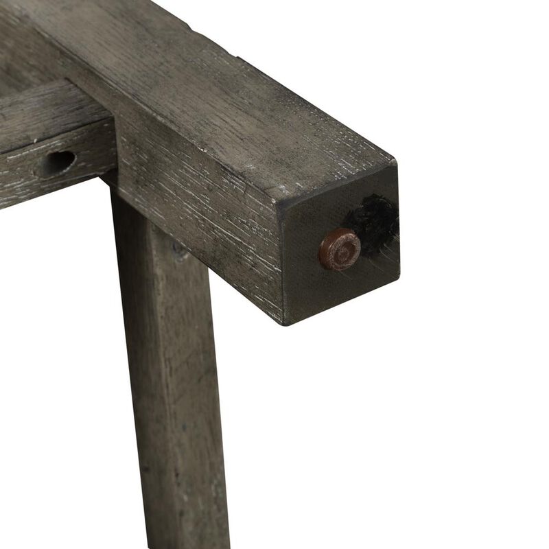 Liberty Furniture Uph Console Stool Contemporary Grey in Dusty Taupe Finish image number 7