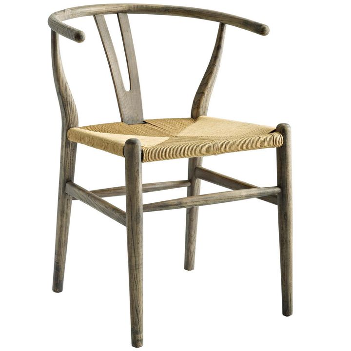Amish Dining Wood Side Chair-Benzara