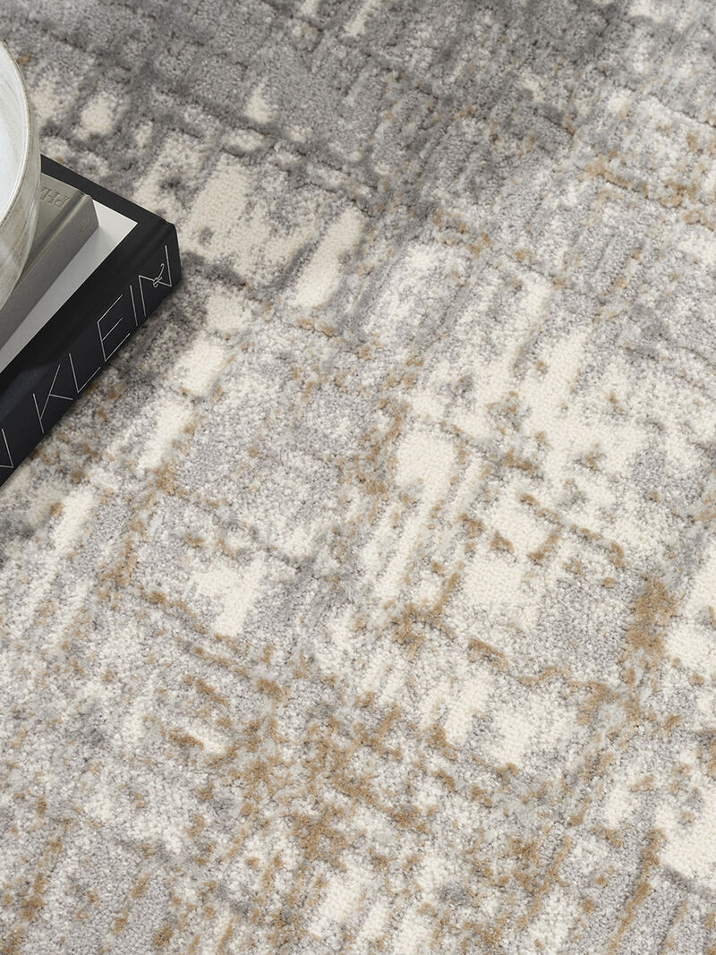 CK950 Rush CK950 Ivory/Gray 5'3" x 7'3" Rug image number 5