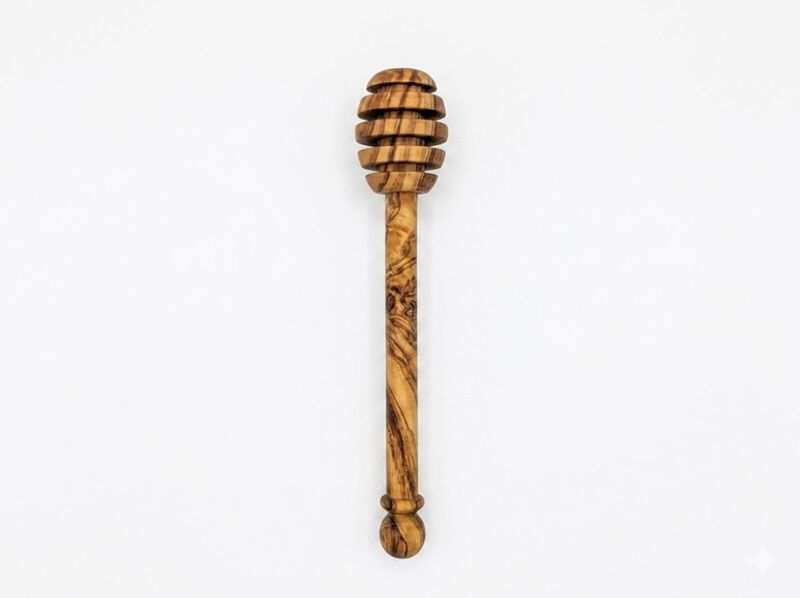 Olive Wood Honey Spoon image number 7