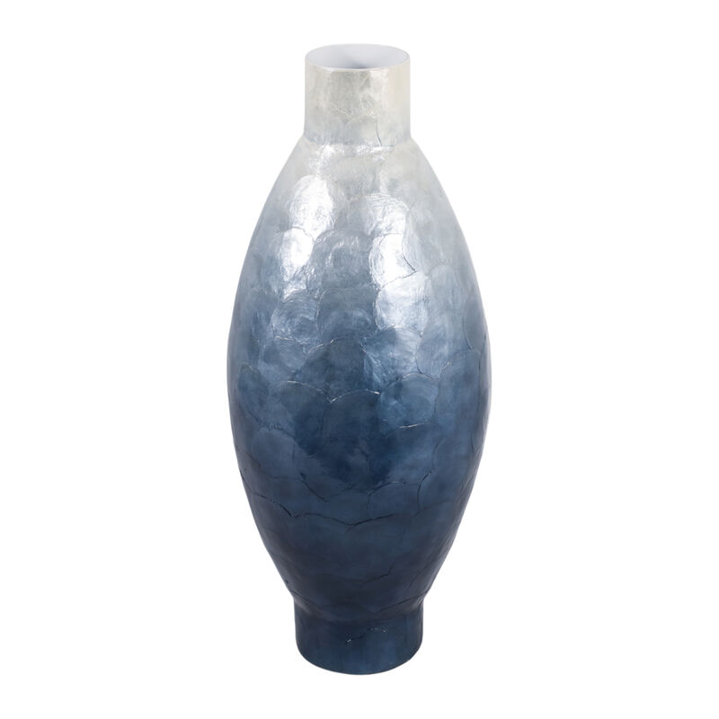24x10" Ombre Capiz Vase image number 3