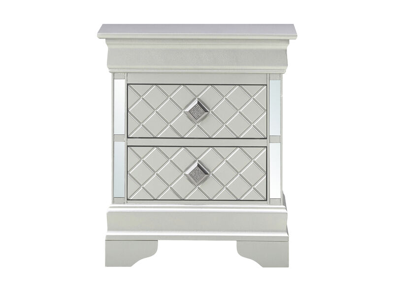 Verona 2-Drawer Nightstand (24 in. H x 16 in. W x 21 in. D)