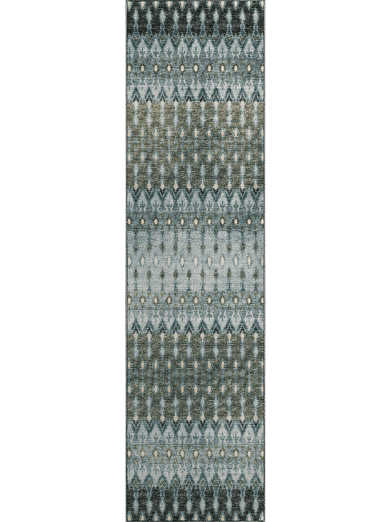 Brisbane BR1 Mineral Blue 2'3" x 7'6" Rug