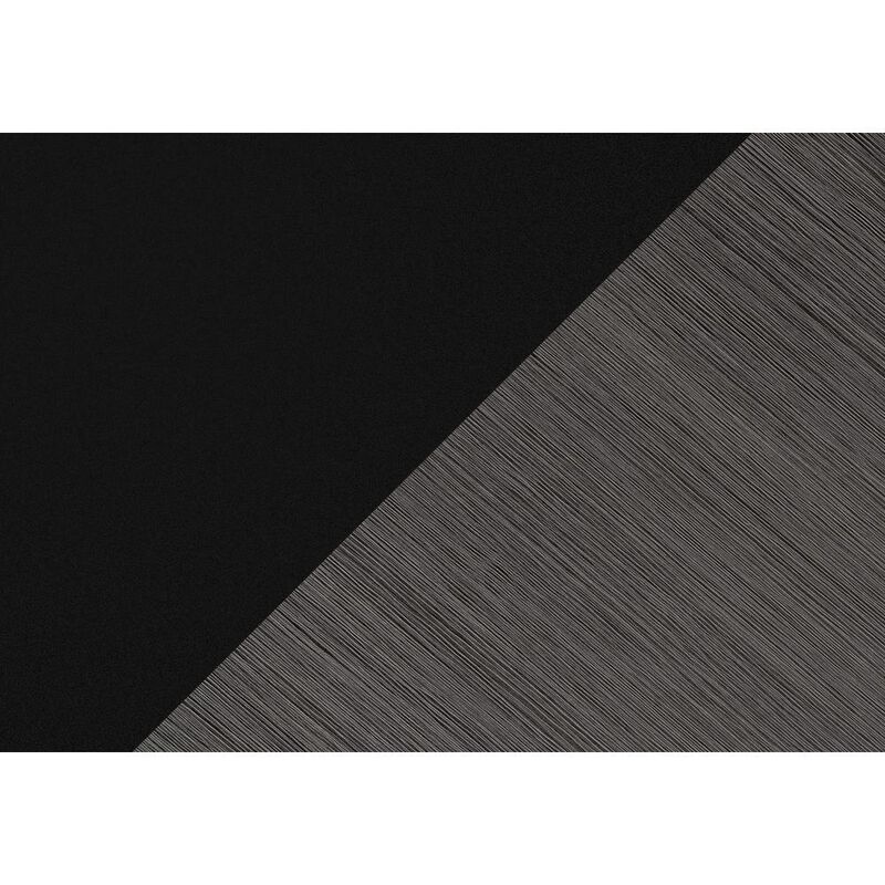 Bookshelf, Bookcase, Etagere, 5 Tier, 48H, Office, Bedroom, Black And Grey