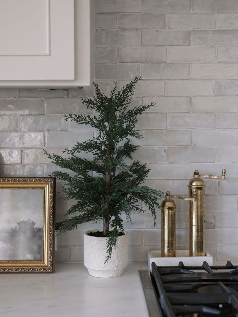 36" / 3' Artificial Evergreen Cedar Tree image number 1