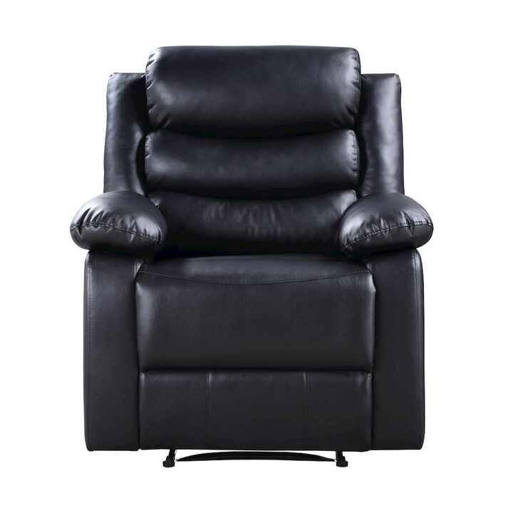 Plethoria Home Power Recliner with Pillow Top Arms