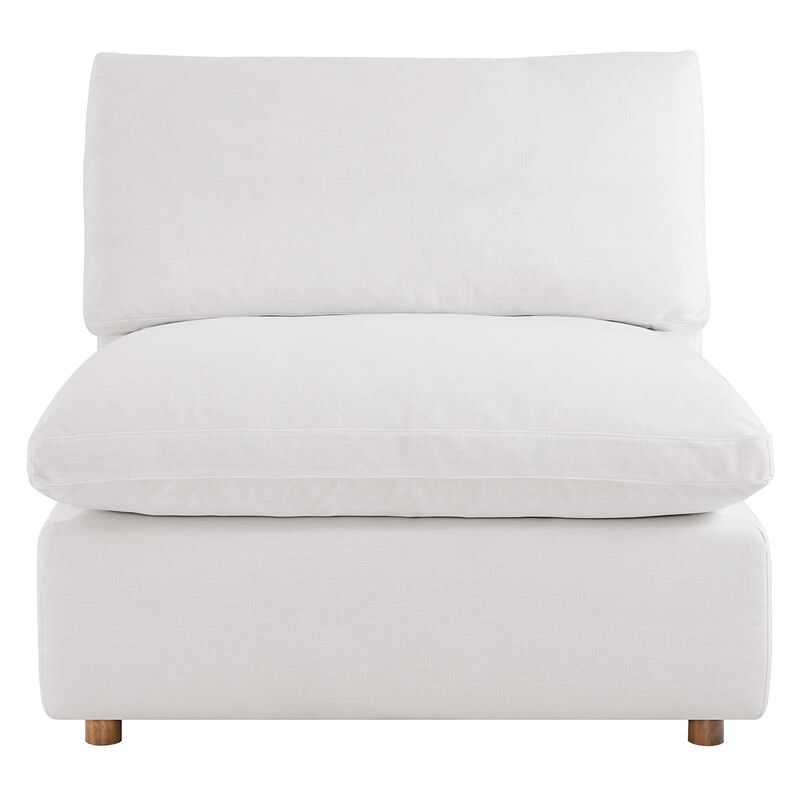 Commix Down Filled Overstuffed Armless Chair image number 4