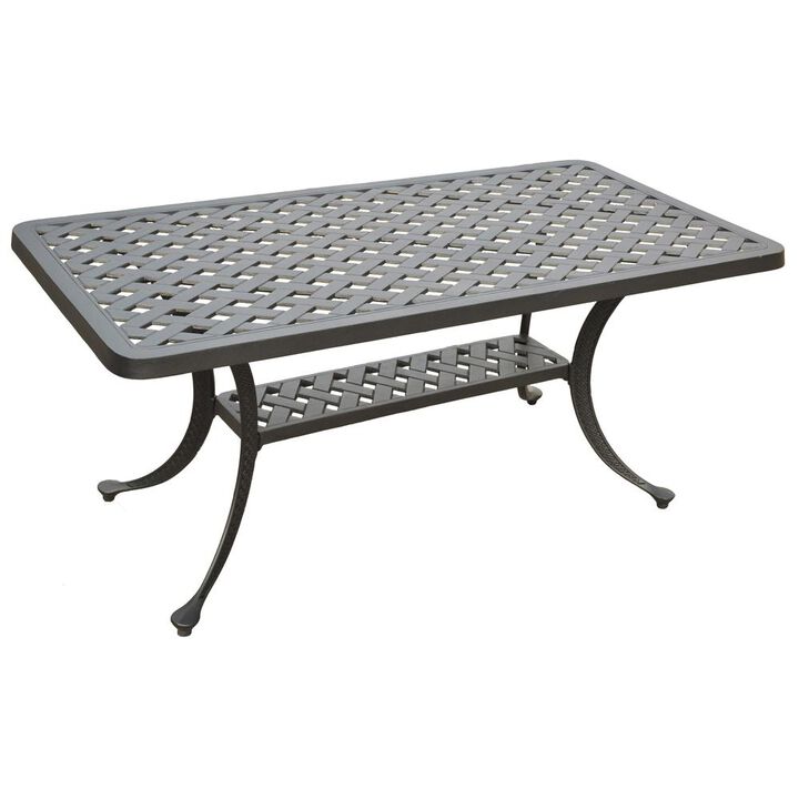 Sedona Cast Aluminum Outdoor Coffee Table