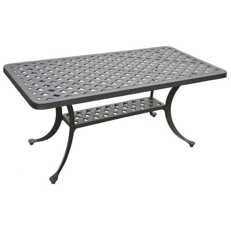 Sedona Cast Aluminum Outdoor Coffee Table