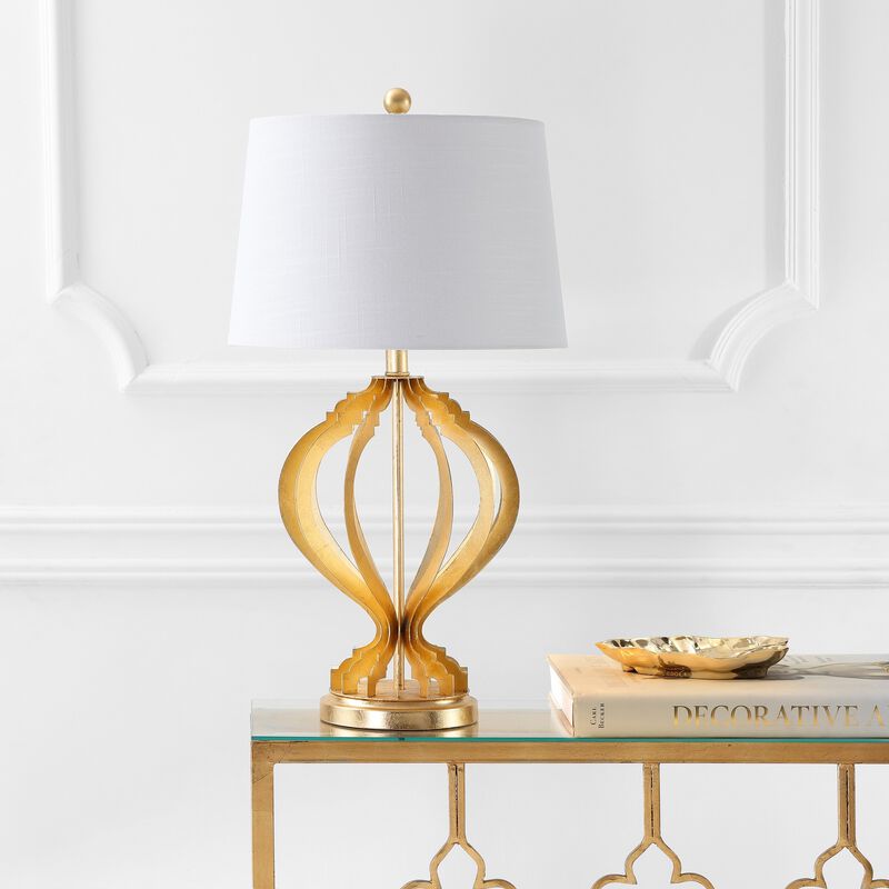 Sebastian Metal Trellis LED Table Lamp