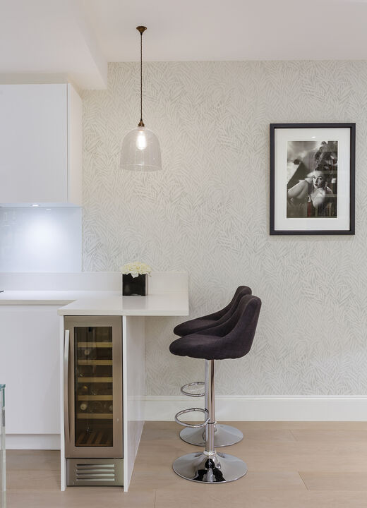 Holzer White Fern Wallpaper (Set of 2)