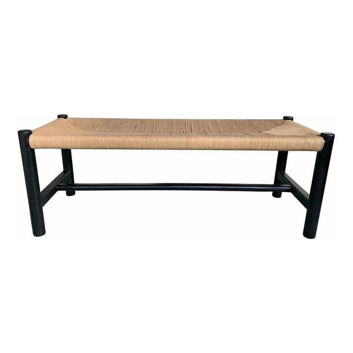Moe's Home Collection HAWTHORN BENCH SMALL BLACK