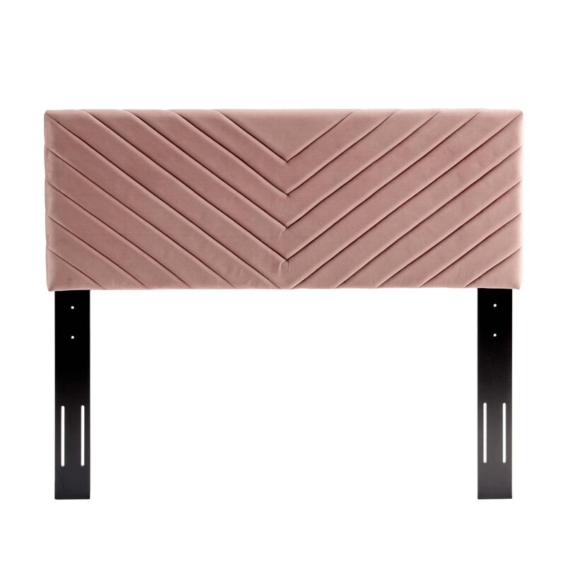 Modway - Alyson Angular Channel Tufted Performance Velvet Full / Queen Headboard image number 3