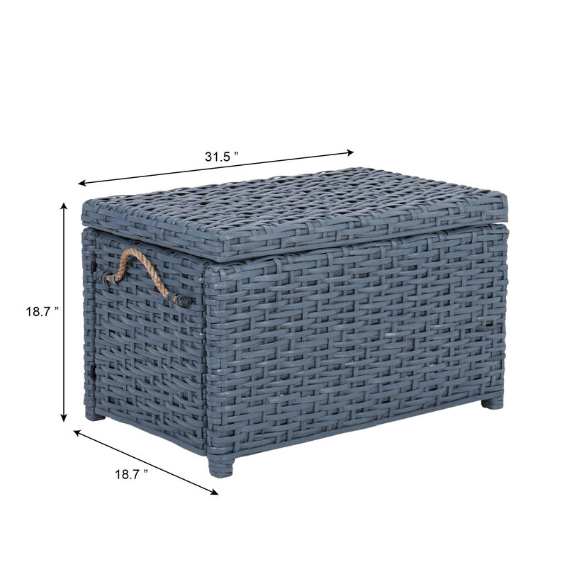 Jacob Wicker Storage Trunk image number 4