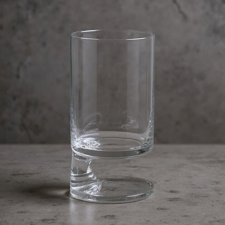 Water Glass SMOKE Set of 2