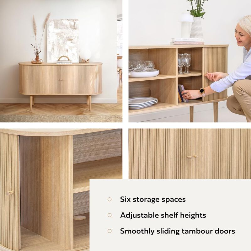 SLIDDO 55 Sideboard with sliding doors