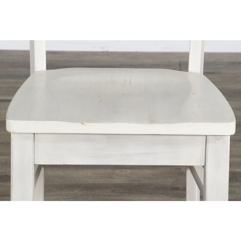 Sunny Designs Ladderback Chair, Wood Seat (Set of 2) image number 1