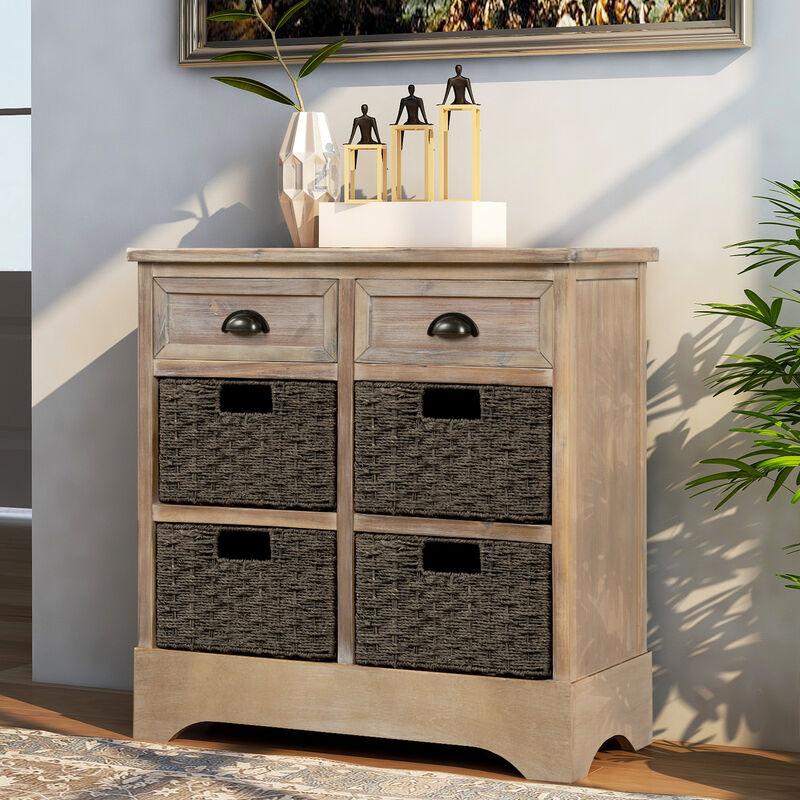 Merax Cabinet with Two Drawers