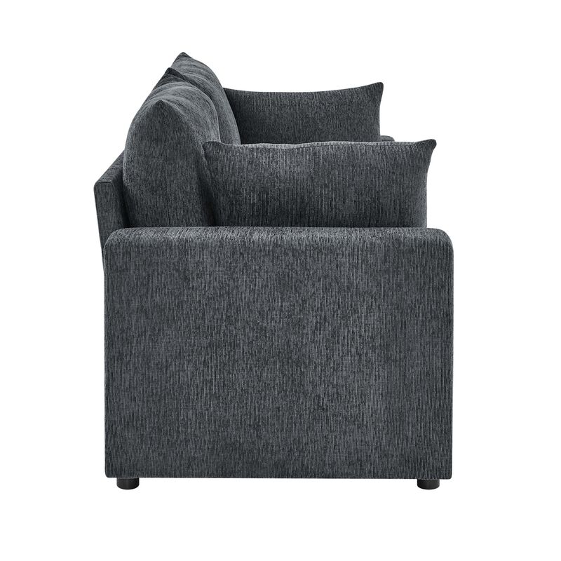 Nenwer Modern Upholstered Loveseat image number 4