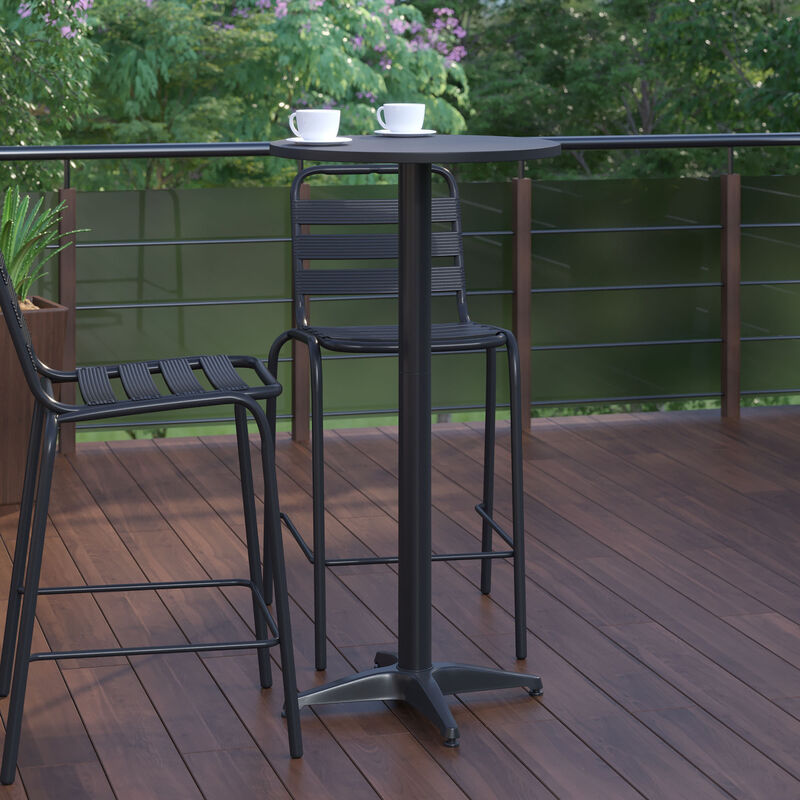 RD Black Bar Height Table image number 5