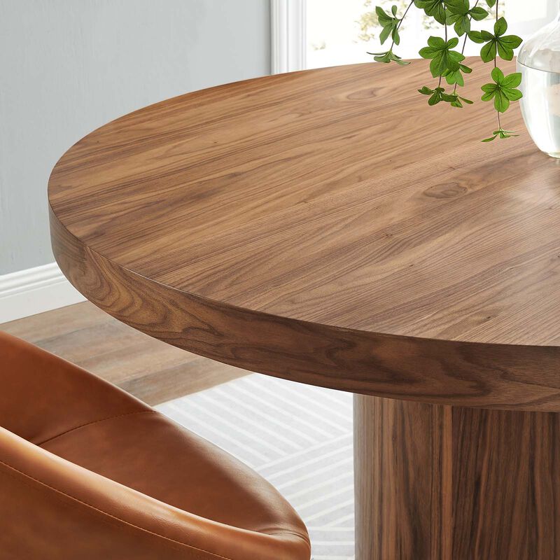 Modway - Gratify 60" Round Dining Table Oak
