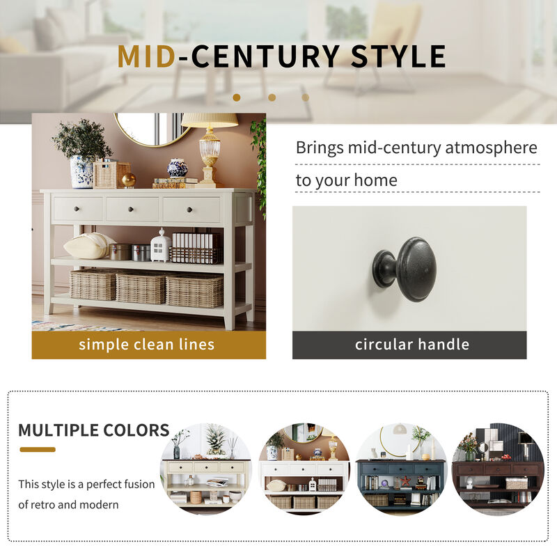 Merax Retro Design Console Table