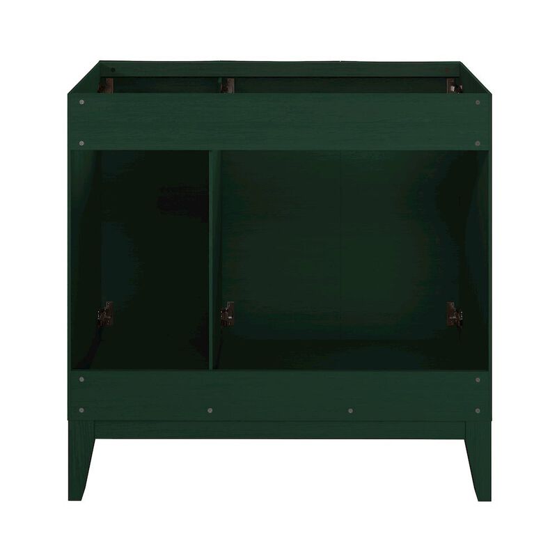 Cascade 36" Freestanding Bathroom Vanity Cabinet without Top in Green Oak image number 4