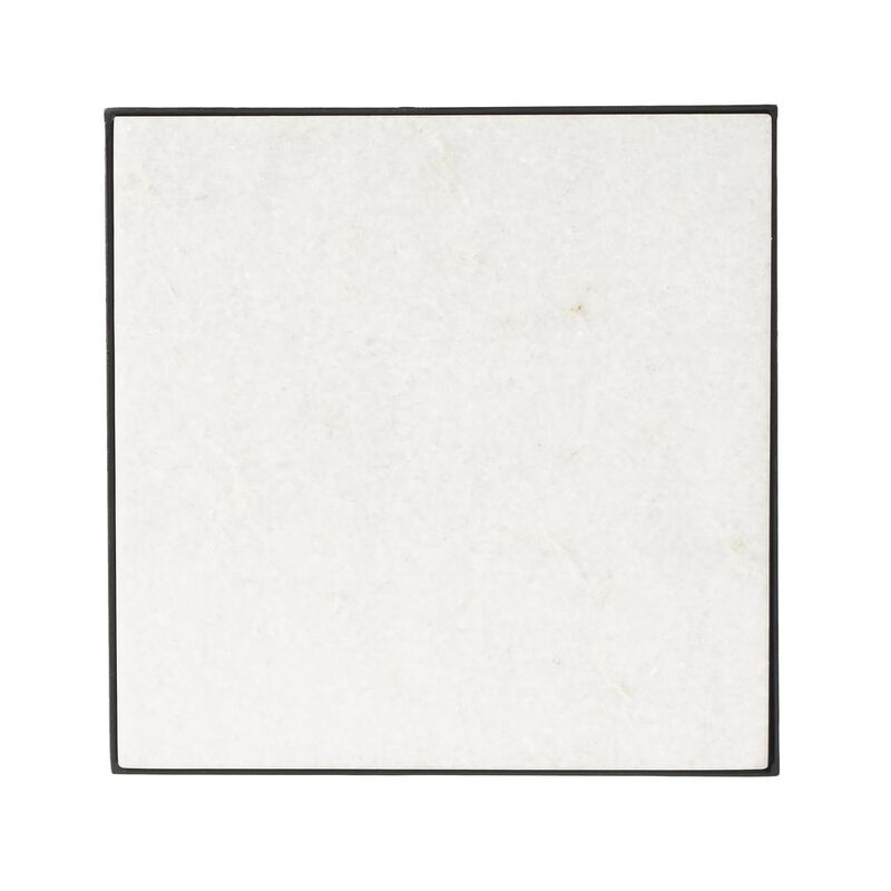 Butler Specialty Company Larkin Marble & Iron Side Table, Multi-Color