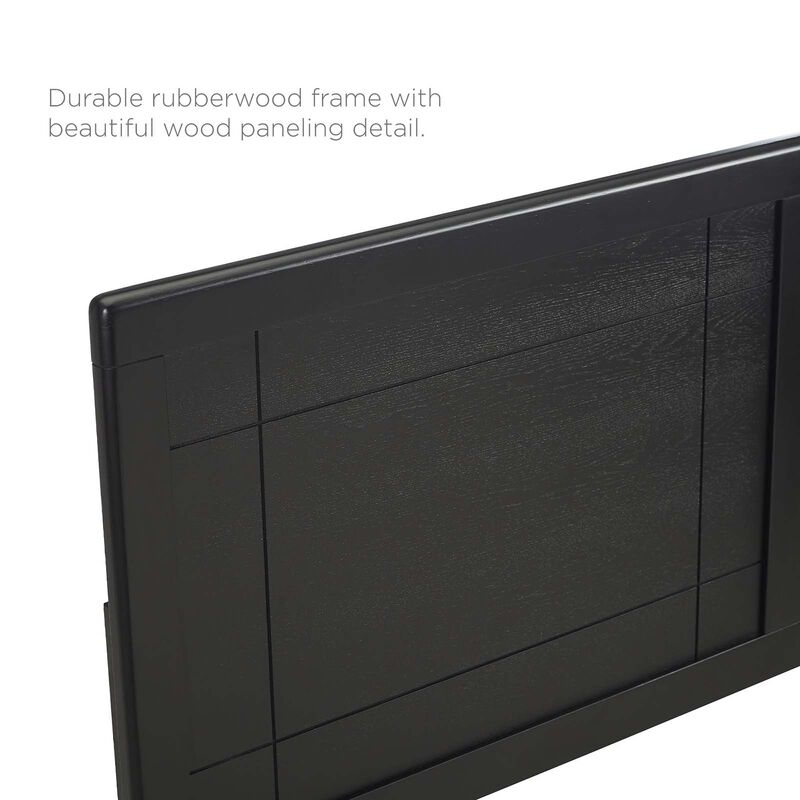 Modway - Marlee Full Wood Platform Bed with Angular Frame image number 7