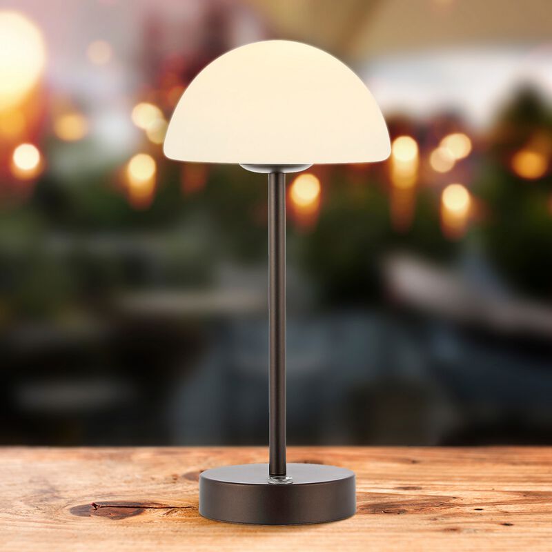 Xavier Modern Minimalist Iron Rechargeable Integrated LED Table Lamp image number 3
